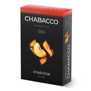 Смесь Chabacco MEDIUM 50г - Juicy Peach (Сочный персик)