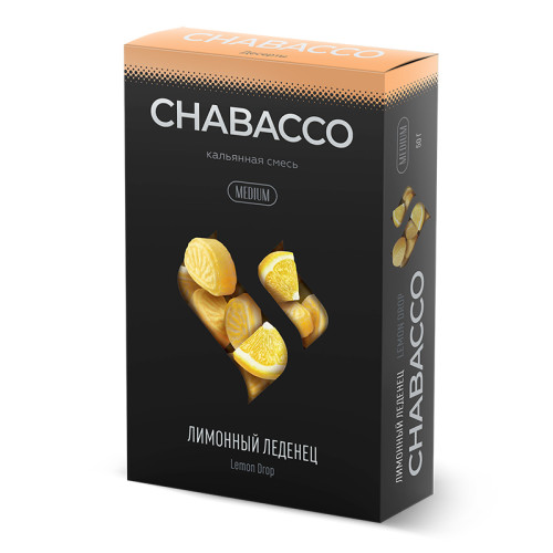 Смесь Chabacco Mix MEDIUM 50г - Lemon Drop (Лимонный леденец)