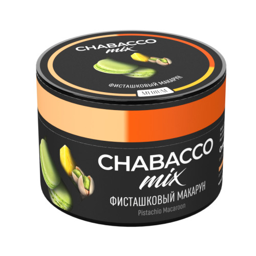 Смесь Chabacco Mix MEDIUM 40г - Pistachio Macaroon (Фисташковый макарун)