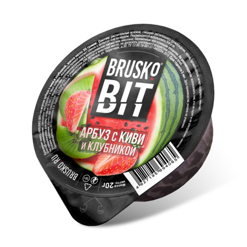 Смесь BRUSKO BIT 20г - Арбуз с киви и клубникой