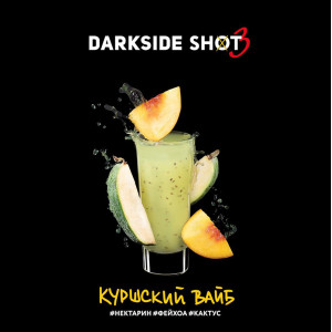 Табак Darkside Shot 30г - Куршский вайб (Нектарин Фейхоа Кактус)
