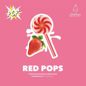 Табак Mattpear 30г - Red Pops (Клубничная карамель)