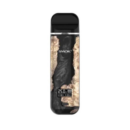 POD-система SMOK NOVO X 800mAh Pod Kit SMOK-061F Black Stabilizing Wood
