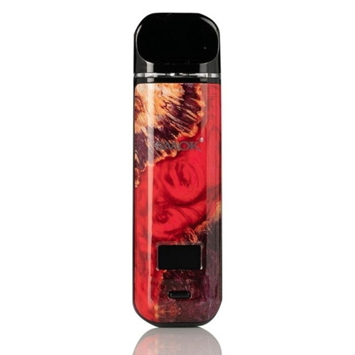 POD-система SMOK NOVO X 800mAh Pod Kit SMOK-061G Red Stabilizing Wood