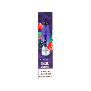 Электронная сигарета INFLAVE CRYSTAL 1800 - Черника Малина