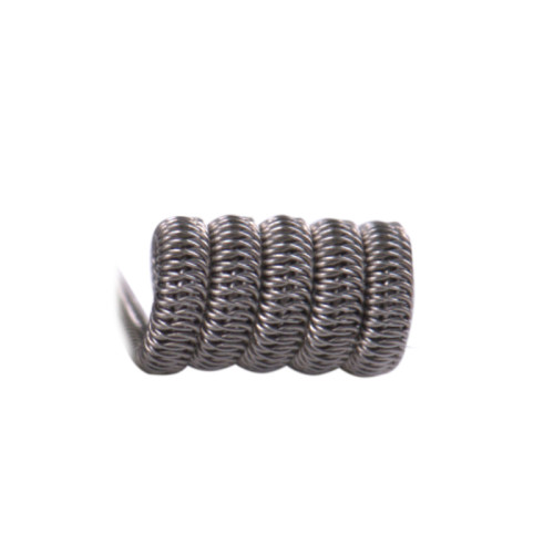 Койлы New Coil - #163 Staggered Staple Мех D=3 mm 4 витка R ~ 0,07 Om (8*0,3*0,1 + 0,3 ss316 + 0,12Ni80)