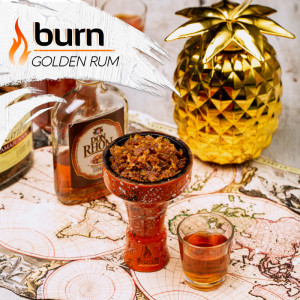 Табак Burn 20г - Golden Rum (Терпкий ром)