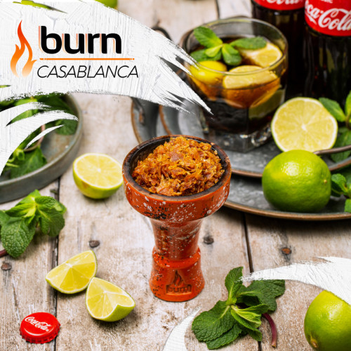 Табак Burn 200г - Casablanca (Кола мохито)