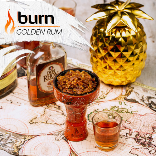Табак Burn 100г - Golden Rum (Терпкий ром)