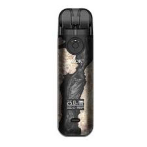 POD-система SMOK NOVO 4 Pod 800mAh 25W Kit Black Stabilizing Wood SMOK-083D