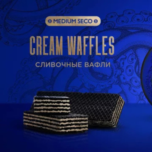 Табак Kraken Medium 30г - Creamy Waffles (Сливочные вафли)