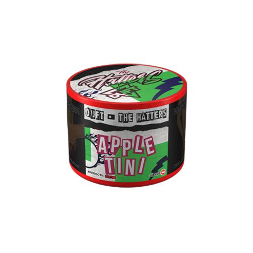 Табак Duft The Hatters 40г - Appletini (Яблочный мартини (Яблочный бренди Сок лимона Яблоко Алкоголь))