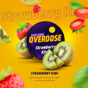 Табак Overdose 100г - Клубника Киви (Strawberry Kiwi)
