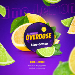 Табак Overdose 25г - Lime Lemon (Лайм Лимон)