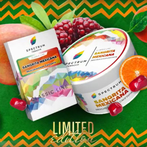 Табак Spectrum Classic line 25г - Sangrita Mexicana (Мексиканская Сангрита (Гранат Апельсин Лайм Перец чили)