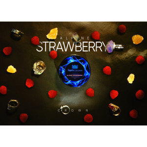 Табак Sapphire Crown 100г - Alpine Strawberry (Земляника)
