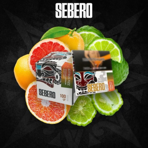 Табак Sebero 40г - Citrus fizz (Красный апельсин, бергамот)