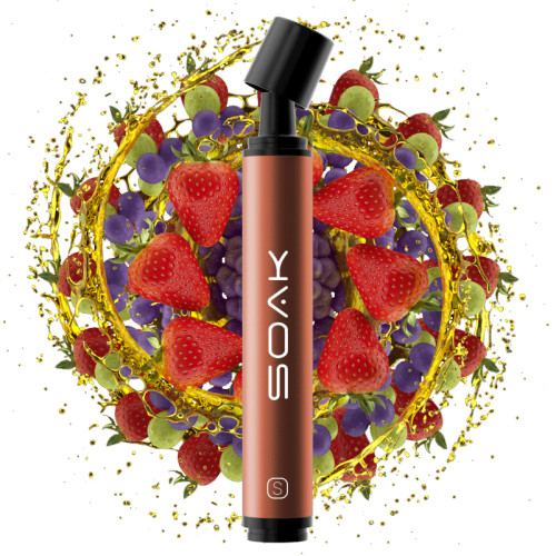 Электронная сигарета SOAK Pods S 2500 затяжек - Fruit Blast (Фруктовый взрыв)