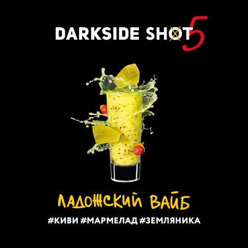 Табак Darkside Shot 30г - Ладожский вайб (Киви Мармелад Земляника)