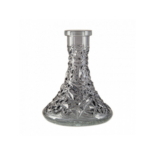 Колба Vessel Glass Кристалл серый дым