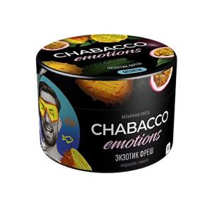 Смесь Chabacco MEDIUM 50г - Экзотик Фреш (Маракуйя Кивано)