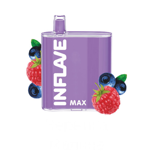 Электронная сигарета INFLAVE MAX 4000 затяжек - Клюква виноград