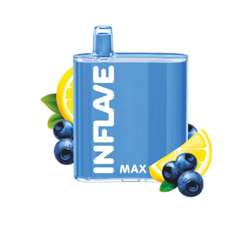 Электронная сигарета INFLAVE MAX 4000 затяжек - Черника-лимон