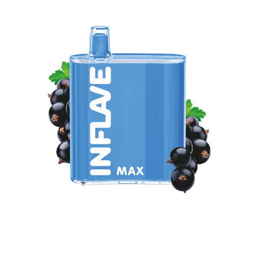 Электронная сигарета INFLAVE MAX 4000 затяжек - Черная смородина