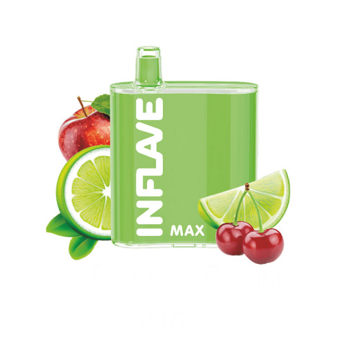 Электронная сигарета INFLAVE MAX 4000 затяжек - Вишня яблоко лайм