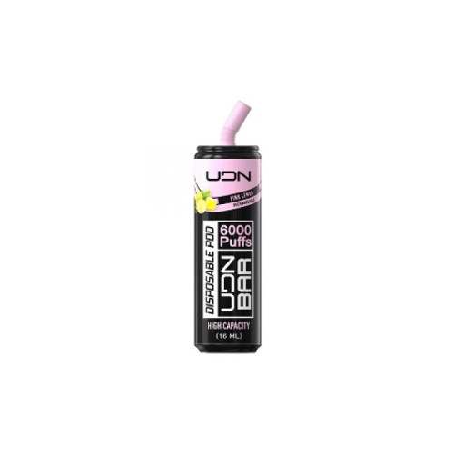 Электронная сигарета UDN BAR 6000 затяжек - Pink Lemon (Розовый лимонад)