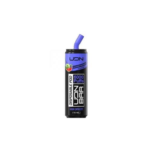 Электронная сигарета UDN BAR 6000 затяжек - Blueberry Watermelon (Черника Арбуз)