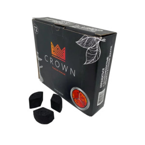 Кокосовый уголь для кальяна Crown Kaloud Edition 72 шт