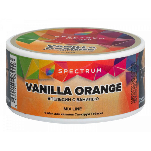 Табак Spectrum Mix Line 25г - Vanilla Orange (Апельсин с ванилью)