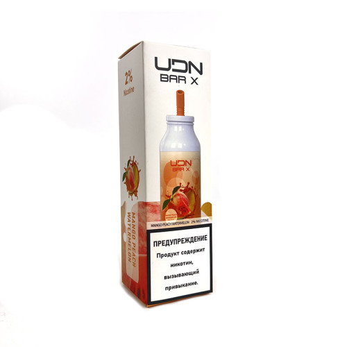 Электронная сигарета UDN BAR X 7000 затяжек - Peach Mango Watermelon (Персик манго арбуз)