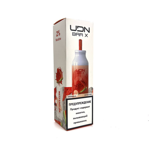 Электронная сигарета UDN BAR X 7000 затяжек - Watermelon (Арбуз)