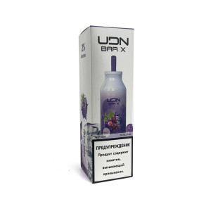 Электронная сигарета UDN BAR X 7000 - Grape soda (Виноградная содовая)