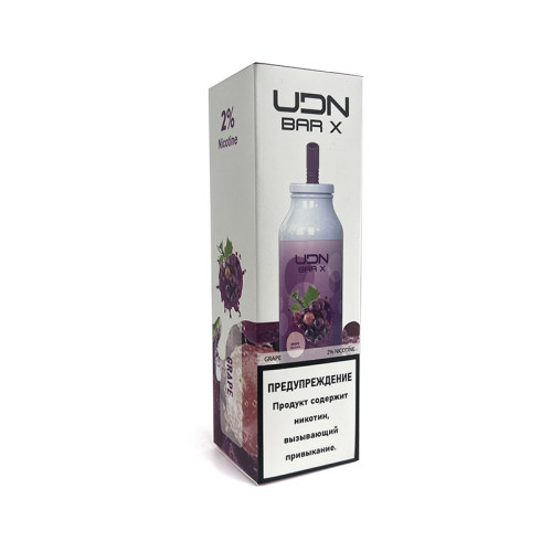 Электронная сигарета UDN BAR X 7000 затяжек - Grape (Виноград)