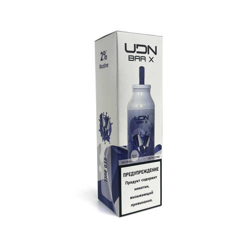 Электронная сигарета UDN BAR X 7000 затяжек - Red Bull (Энергетик)