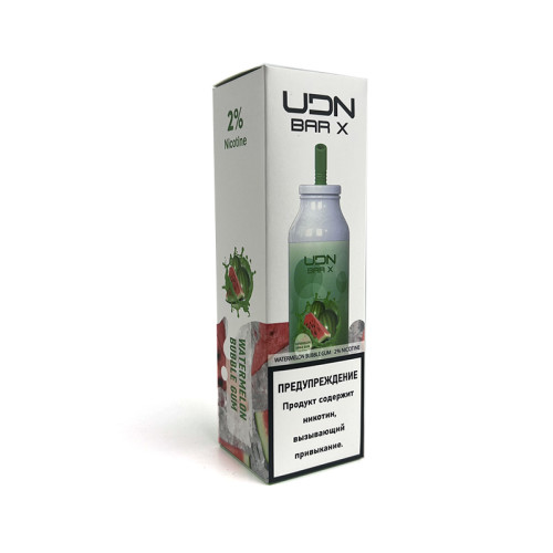 Электронная сигарета UDN BAR X 7000 затяжек - Watermelon Bubblegum (Арбузная жвачка)