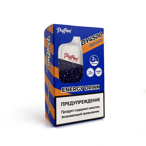 Электронная сигарета Puffmi DY 4500 затяжек - Energy Drink (Энергетик)