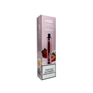 Электронная сигарета HQD CUVIE PLUS 1200 - Клубника