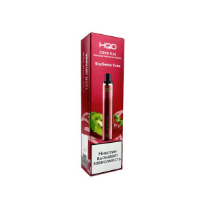 Электронная сигарета HQD CUVIE PLUS 1200 - Клубника Киви