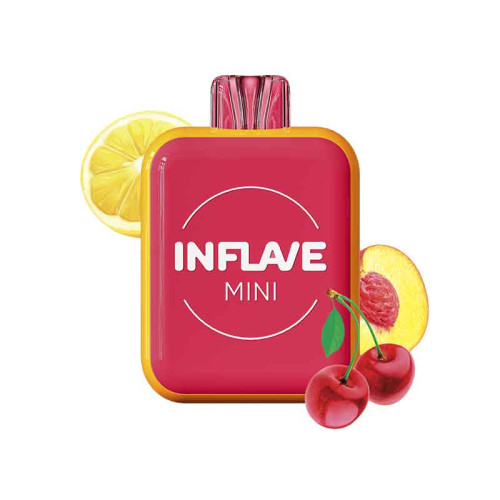 Электронная сигарета INFLAVE MINI 1000 затяжек - Вишня Персик Лимон
