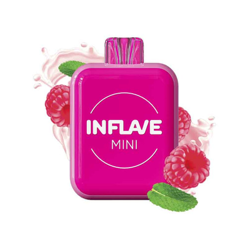 Электронная сигарета INFLAVE MINI 1000 затяжек - Малиновый Йогурт