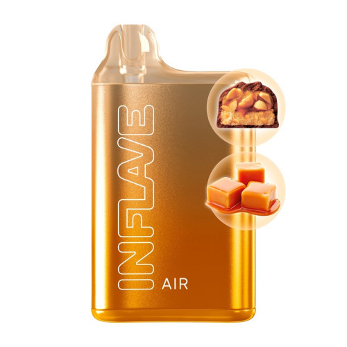 Электронная сигарета INFLAVE AIR 6000 затяжек - Арахис с карамелью