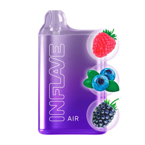 Электронная сигарета INFLAVE AIR 6000 затяжек - Дикие ягоды