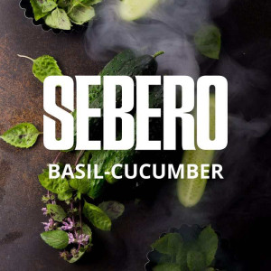 Табак Sebero 40г - Basil Cucumber (Базилик Огурец)