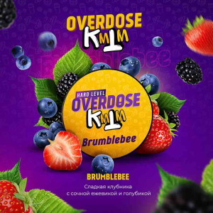 Табак Overdose 25г - Brumblebee (Клубника ежевика голубика)