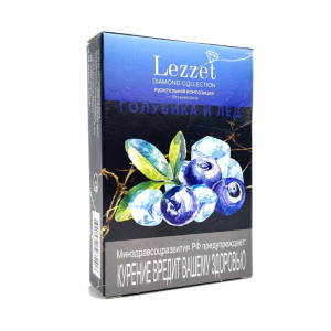 Смесь Lezzet 50г - Черника лед (без никотина)