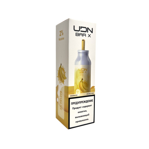 Электронная сигарета UDN BAR X 7000 затяжек - Banan (Банан)